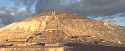 Il tempio del sole a Teotihuacn